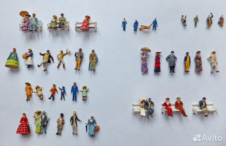 Фигурки в масштабах 1/43, 1/87,1/120,1/160