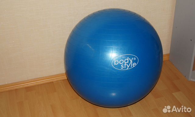 Мяч для фитнеса body style, большой