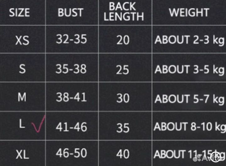 Дождевик для собак