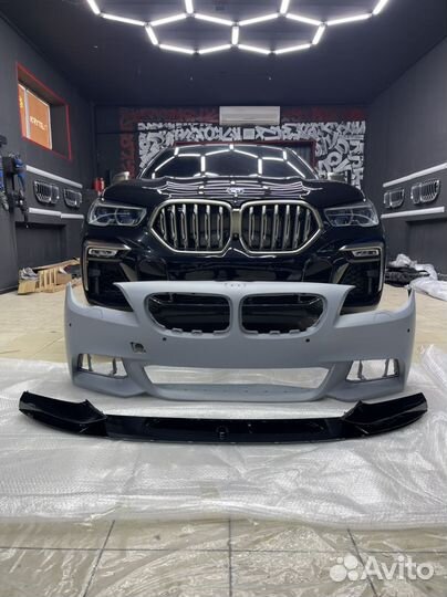 Бампер передний BMW F10 M пакет