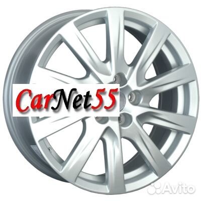 Replay 7x17/5x108 ET52,5 D63,3 FD60 Sil (конус, C