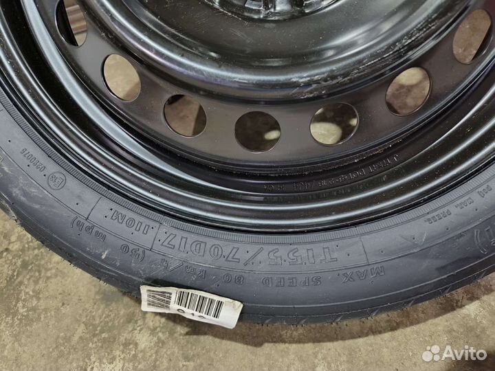 Запасне колесо (докатка) Toyota r17 Dunlop