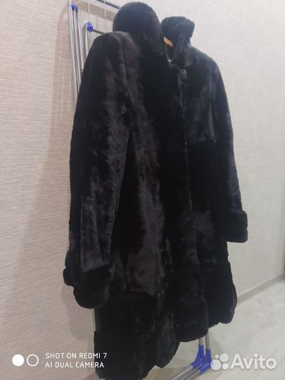 Шуба женская мутоновая 48 50