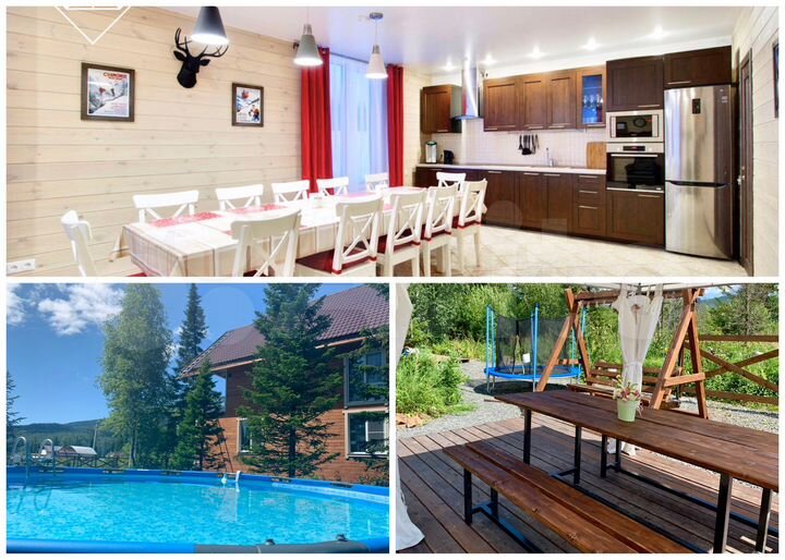 Коттедж 180 м² на участке 15 сот.