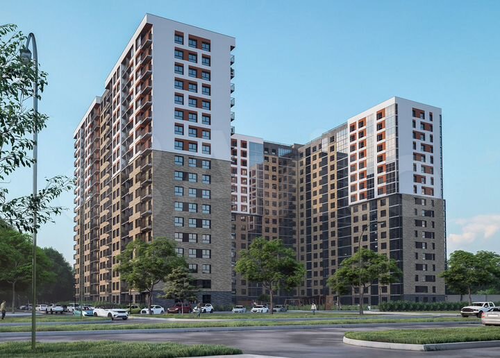 3-к. квартира, 66,1 м², 4/18 эт.