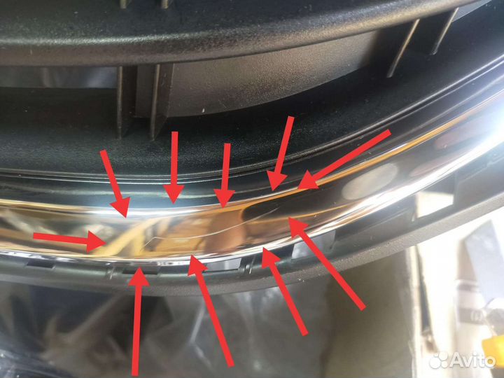 Решетка Volkswagen Polo Liftback