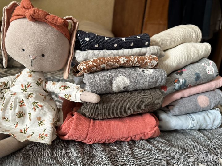 Вещи на девочку 9-12м