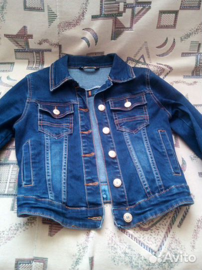 Куртка джинсовая