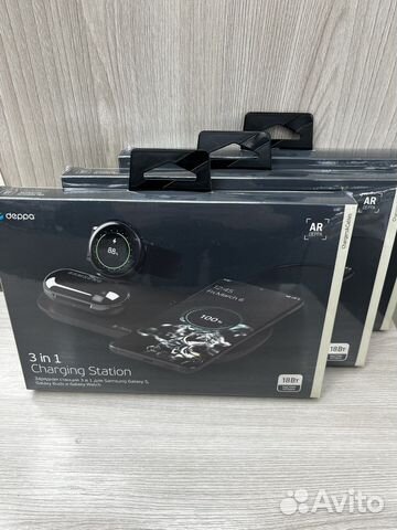Зарядная станция 3 в 1 Deppa charging station