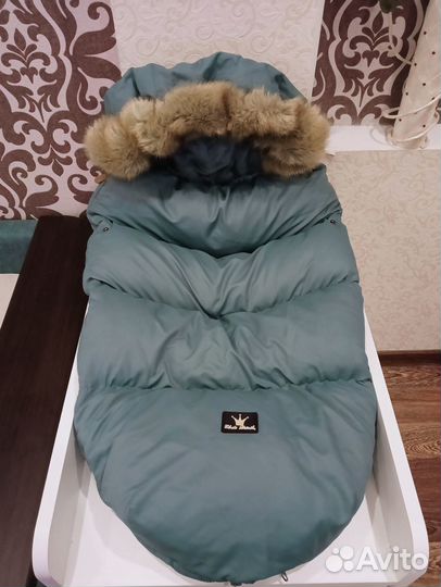Зимний конверт в коляску elodie details