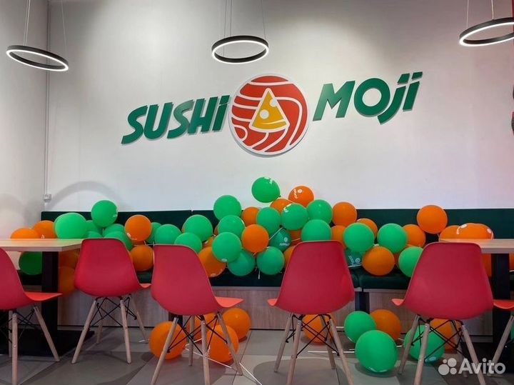 Sushi Moji кафе роллов и пиццы