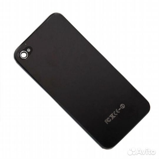 Задняя крышка для Apple iPhone 4S, черная iPhone 4