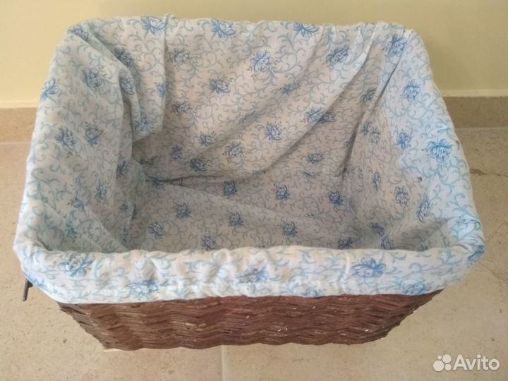 Плетённые корзины для хранения