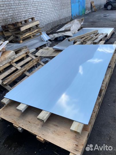 Лист нержавеющий х/к холоднокатаный 1.5х1000х2000 2B (матовый) Китай, марка aisi 321 (12Х18Н10Т)