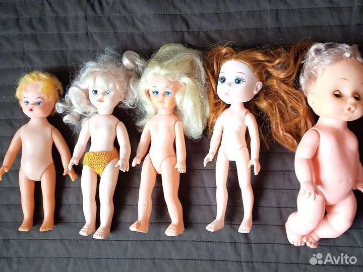 Кукла пупс мягкая керамическая игрушка СССР гдр