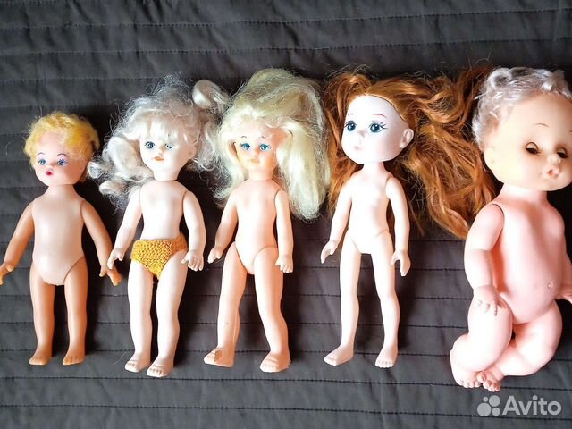 Кукла пупс мягкая керамическая игрушка СССР гдр