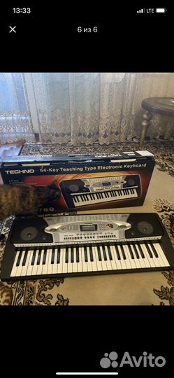 Синтезатор Techno kb-760 новый