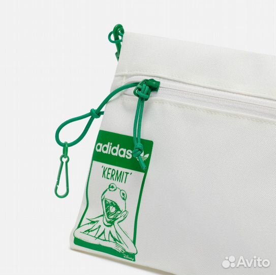 Сумка adidas Originals x Disney Kermit The Frog