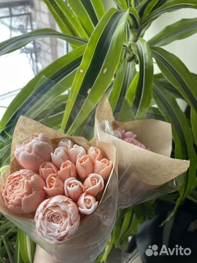 Букет из мыла