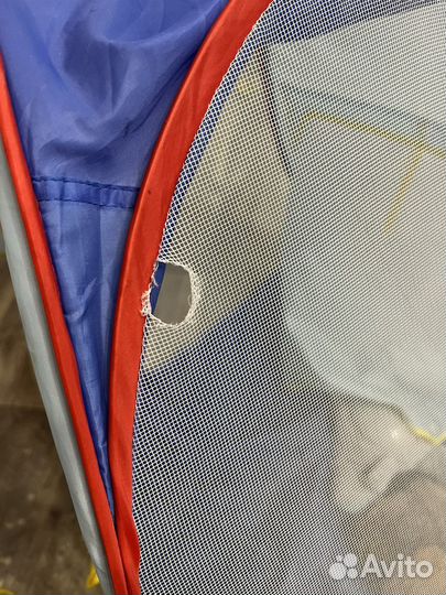 Детская игровая палатка с тоннелем