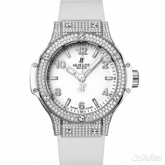 Hublot Big Bang Steel White Diamonds 38mm