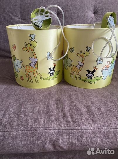 Люстры и светильники бу