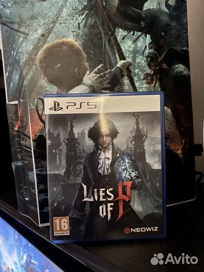 Lies of p ps5 диск ps5