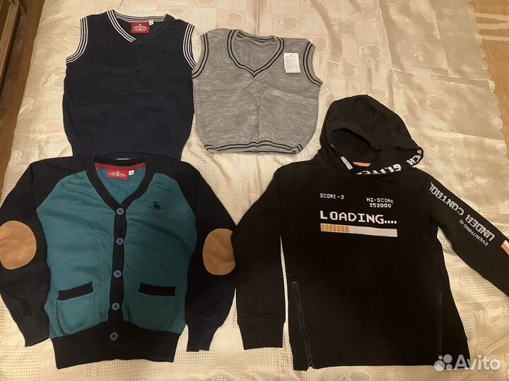 Вещи пакетом на мальчика новые 122 128