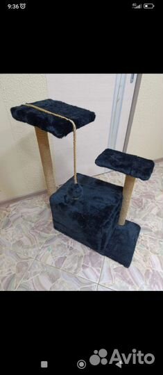 Когтеточка домик для кошки с когтеточкой