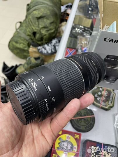 Объектив canon ef 75 300mm f 4 5.6 iii usm