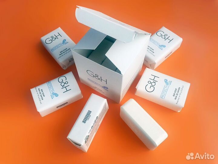 Мыло Amway GH Protect Плюс 3 в 1 короб 6 х 150 г