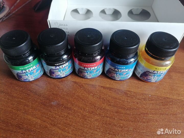 Краски для росписи тканей(батик)