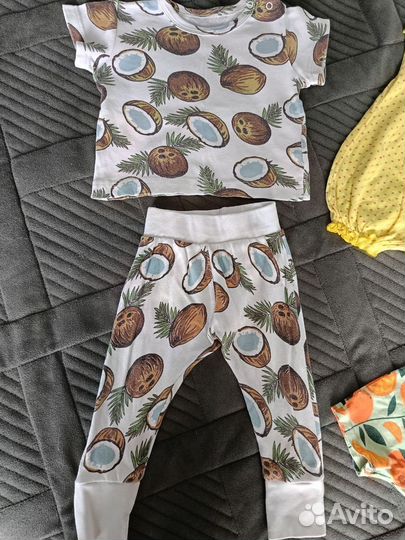 Вещи пакетом на девочку 74-80