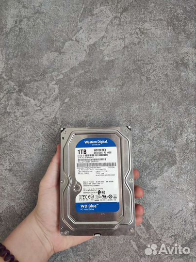 Жёсткий диск WD Blue 1 TB