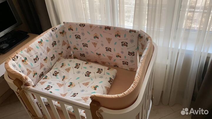 Бортики в детскую кроватку