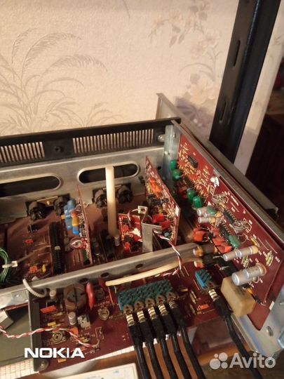 Запчасти от магнитофона-приставки нота 220 С-1