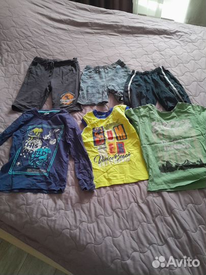 Детские вещи пакетом на мальчика 134