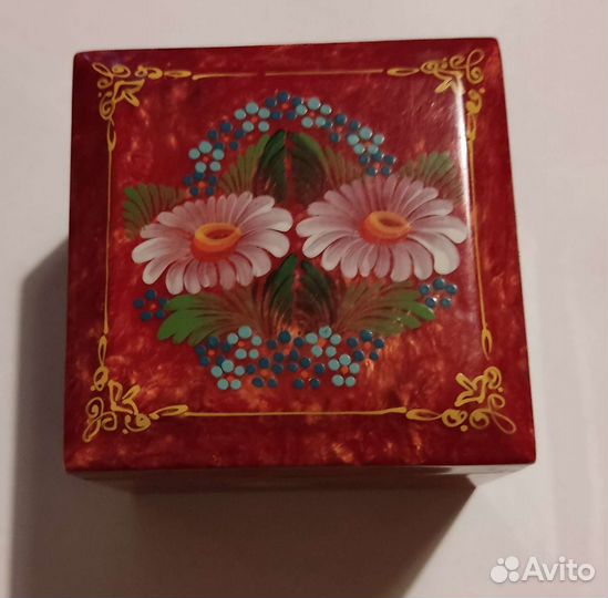 Шкатулка деревянная СССР