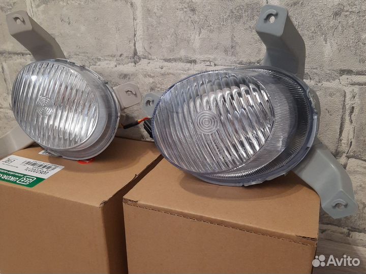 Фары противотуманные комплект Chevrolet Aveo T250