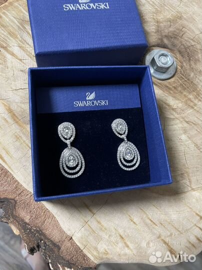 Swarovski серьги