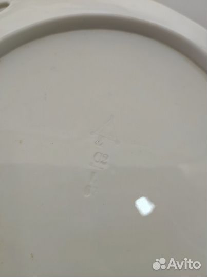 Сухарница фарфор Европа с ручками диаметр 26 см