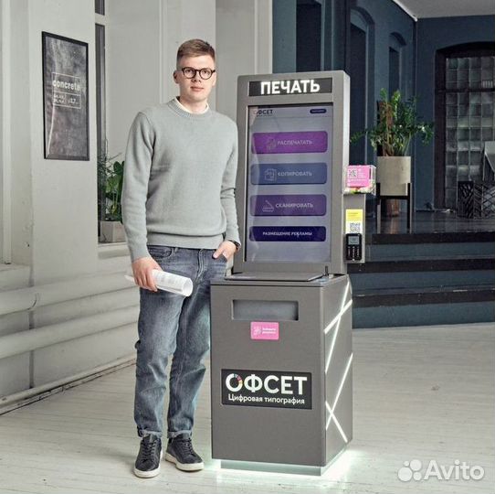 Копировальный аппарат Офсет с доходом 55к в месяц