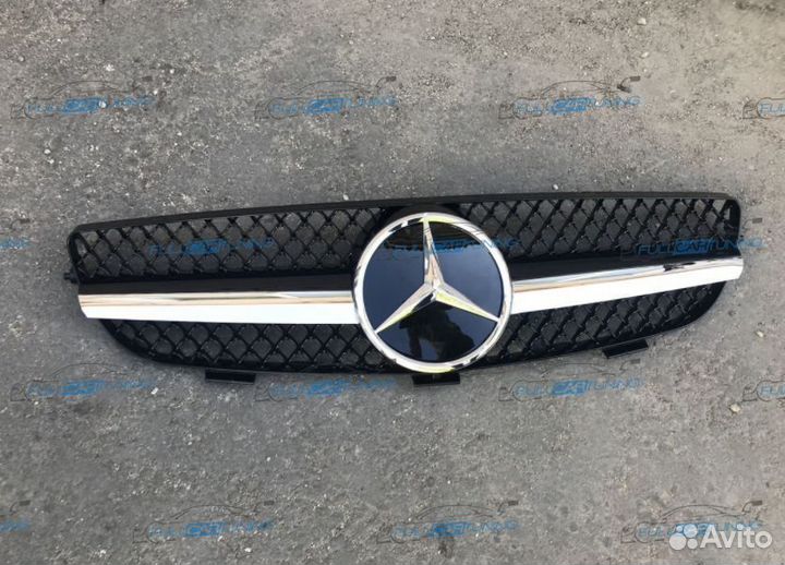 Mercedes CLK c209 w209 решетка радиатора AMG