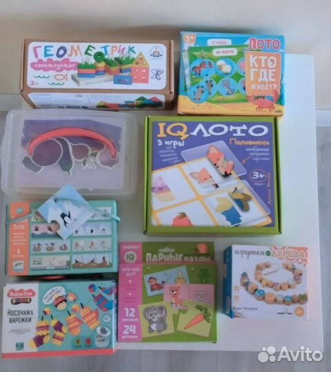 Развивающие игрушки