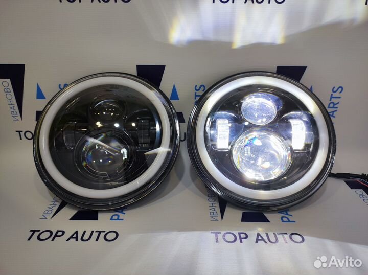 Фары Нива УАЗ светодиодные LED