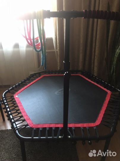Батут для фитнеса с ручкой