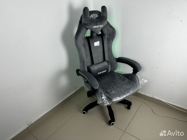 Кресло игровое велюр