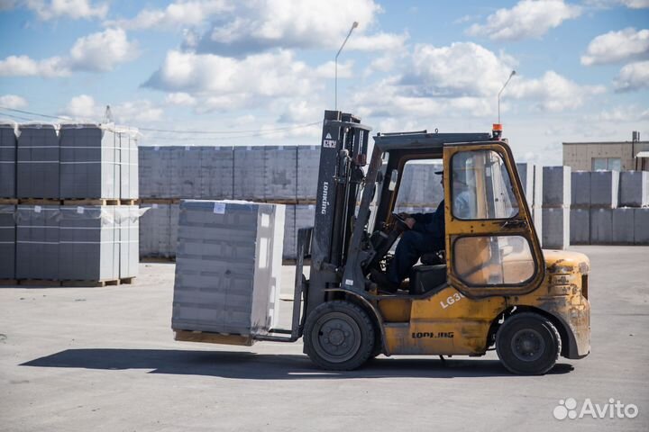 Газоблок 625x240x250 D500