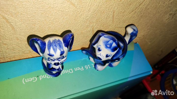 Авторские статуэтки Гжель