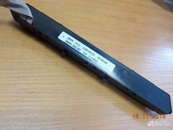 Блок кнопок в центральную консоль Bmw X6 E71